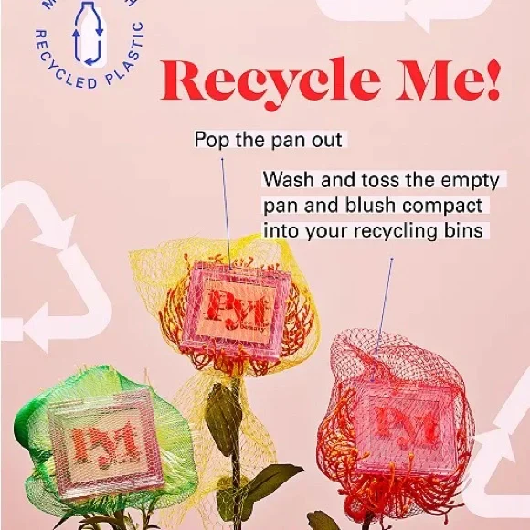 PYT Beauty Blush, Hot Flush Blush, light pink, nude blush,Brand new, NIB - Picture 9 of 9